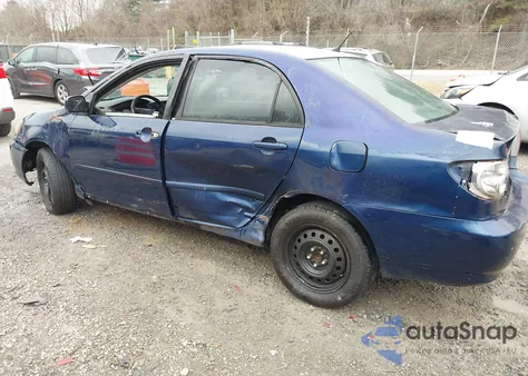 2004 Toyota Corolla S из США, поврежденный, VIN 2T1BR32E24C259495
